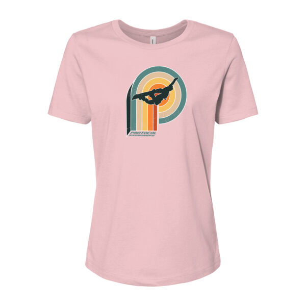 Bella + Canvas Women's Line Art Printed T-Shirt Thumbnail