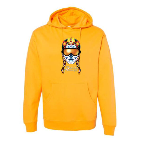 Independent Unisex La Muerte Printed Hoodie Thumbnail