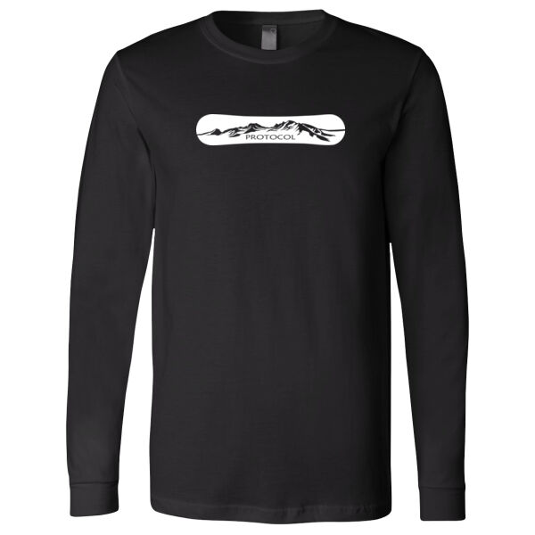 Bella + Canvas Unisex Snowboard Printed Long Sleeve Thumbnail