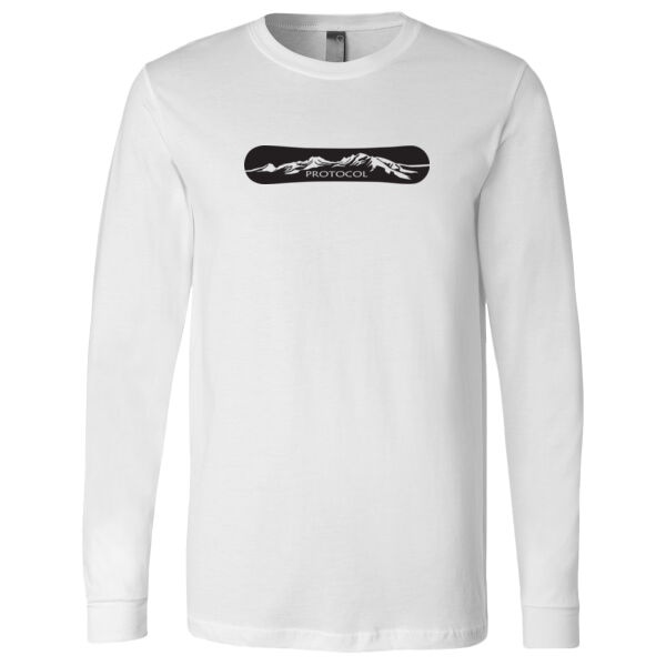 Bella + Canvas Unisex Snowboard Printed Long Sleeve Thumbnail