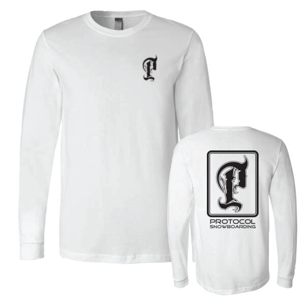 Bella + Canvas Unisex P Protocol Printed Long Sleeve Thumbnail