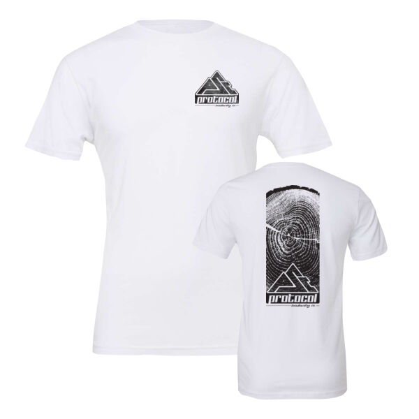 Bella + Canvas Unisex Tree Ring Printed T-Shirt Thumbnail