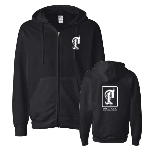 Independent Unisex P Protocol Printed Full Zip Thumbnail