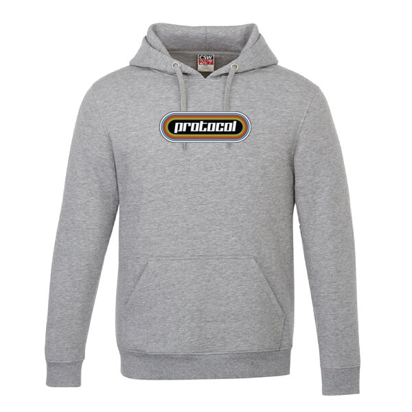 Vault Unisex Sound Wave Printed Hoodie Thumbnail