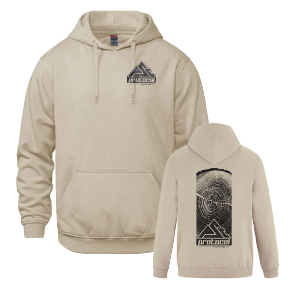 Vault Unisex Tree Ring Printed Hoodie Thumbnail
