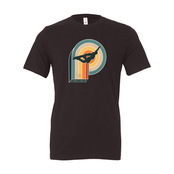 Bella + Canvas Unisex Line Art Printed T-Shirt Thumbnail