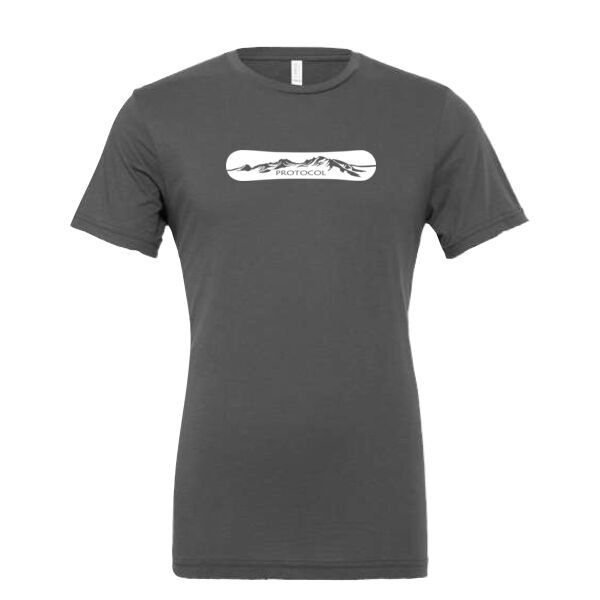 Bella + Canvas Unisex Snowboard Printed T-Shirt Thumbnail