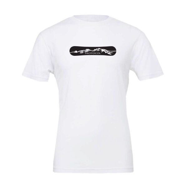 Bella + Canvas Unisex Snowboard Printed T-Shirt Thumbnail